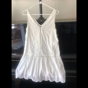 White Summer tank Dress